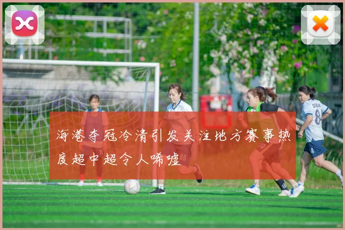 海港夺冠冷清引发关注地方赛事热度超中超令人唏嘘